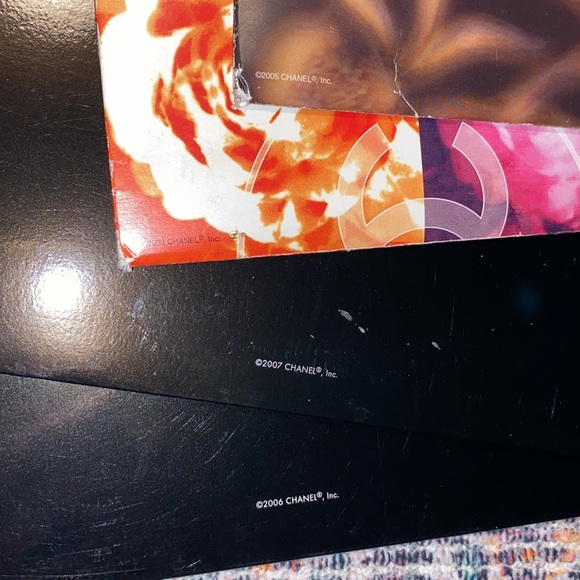 CHANEL Lot Of 10 Pocket Paper Folders See Details - Picture 8 of 10